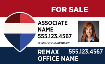 Picture of RWB - Office Prominent - Agent Photo - 3 Line - 18" x 30"