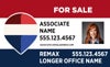 Picture of RWB - Office Prominent - Agent Photo - 3 Line - Square - Longer Office Name - 18" x 30"