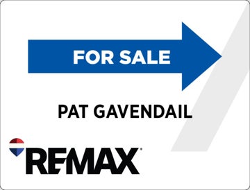 Picture of White Slash - For Sale - Directional - Pat Gavendail - 18" x 24"