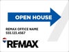 Picture of White Slash - Open House - Directional - Up - 18" x 24"