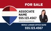 Picture of RWB - Agent Photo Clipped - RWB - 3 Line - Longer Office Name - 18" x 30"