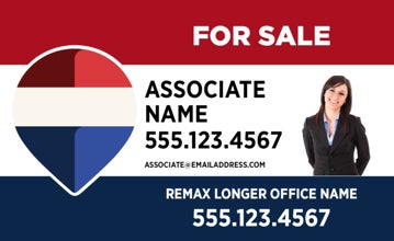 Picture of RWB - Agent Photo Clipped - RWB - 3 Line - Longer Office Name - 18" x 30"