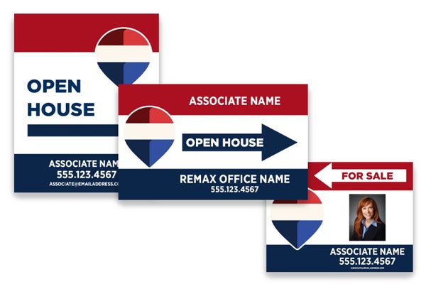 Picture for category RWB - Directional Signs