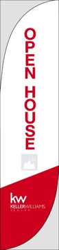 Picture of Design Your Own  Upload Logo - 15.5' Feather Flag