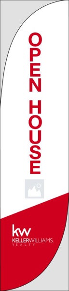 Picture of Design Your Own  Upload Logo - 15.5' Feather Flag
