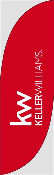 Picture of Red Open House - 7.5' Feather Flag