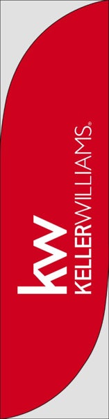 Picture of Red Branded - 13' Feather Flag