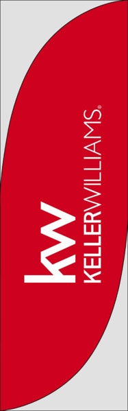 Picture of Red Branded - 10' Feather Flag