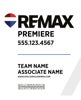 Picture of White Slash - Associate - Team Logo - Long - Big Balloon - 30" x 24"