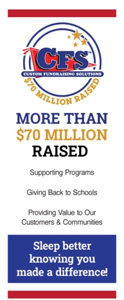 Picture of More Than $70 Million Raised - 78" x 33"