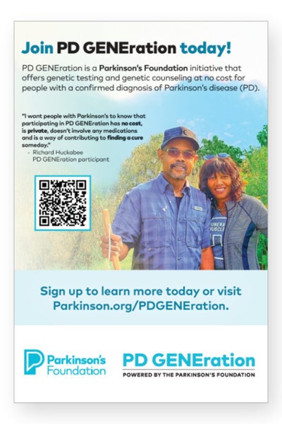 Picture of Join PD GENEration Today! 36" x 24" Portrait Single Sided Yard Sign