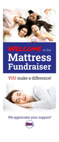 Picture of Welcome to the Mattress Fundraiser - 78" x 33"
