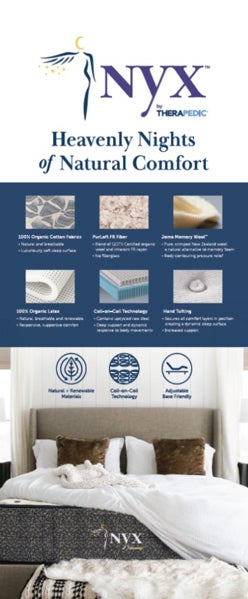 Picture of Therapedic NYX - 78" x 33"