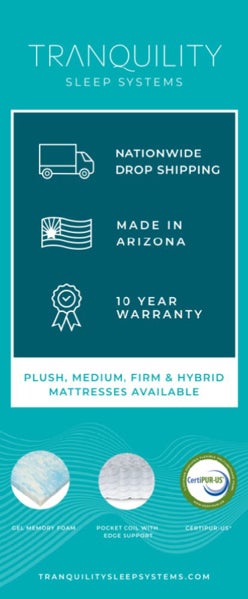 Picture of Tranquility Sleep Systems - 78" x 33"