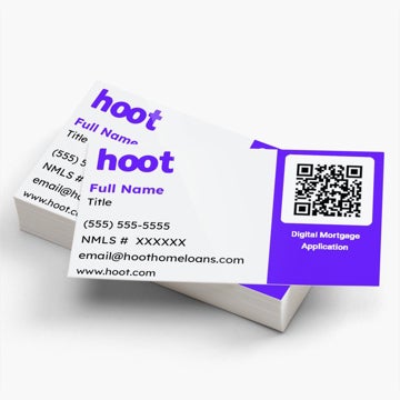Picture of Agent QR Business Card 4 - 2" x 3.5"