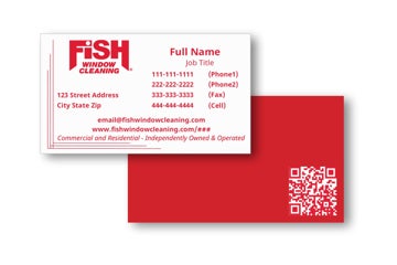 Picture of Red Logo QR Code - 2" x 3.5"