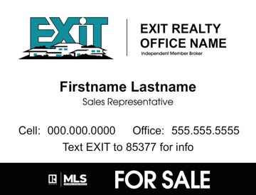 Picture of Agent Sign - Teal Logo
