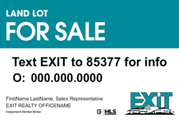 Picture of Land Lot For Sale Teal - 24"x36"