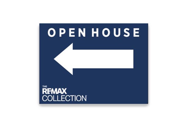 Picture for category Collection Open House Signs - Blue