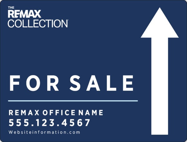 Picture of  18x24 Horizontal TRC For Sale Directional Up Blue