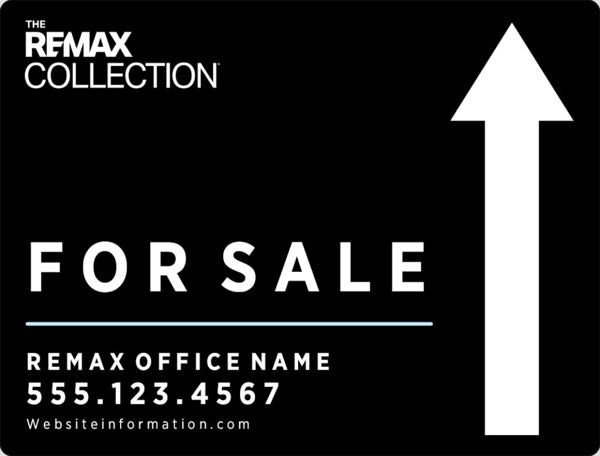 Picture of  18x24 Horizontal TRC For Sale Directional Up Black