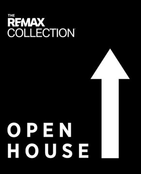 Picture of  30x24 Vertical TRC Open House Directional Up Black