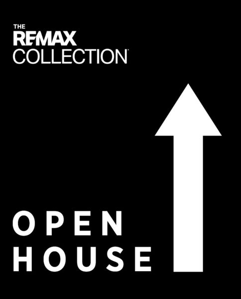 Picture of  30x24 Vertical TRC Open House Directional Up Black