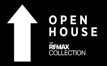 Picture of 18x30 Horizontal TRC Open House Directional Up Black