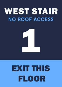 Picture of Stairwell - West Stair - 10x14