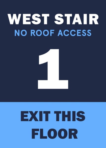 Picture of Stairwell - West Stair - 10x14