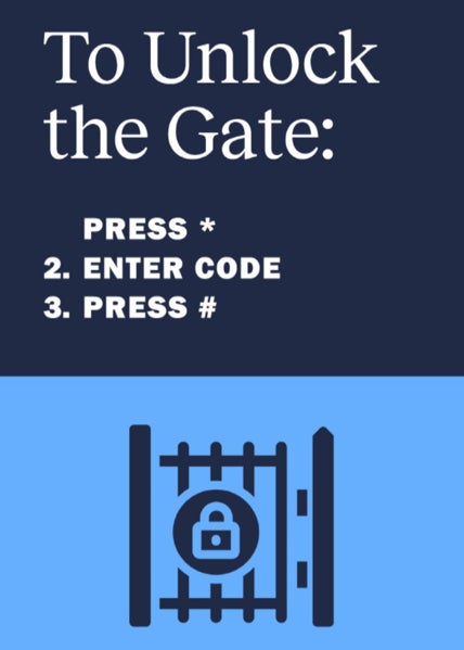 Picture of Gate Access - 3 - 10X14