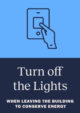 Picture of Turn off Lights - 10X14