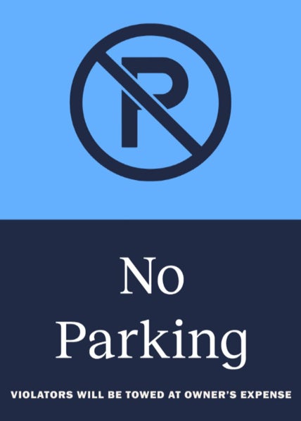 Picture of No Parking - 10X14