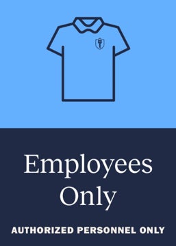 Picture of Employees Only - 10X14
