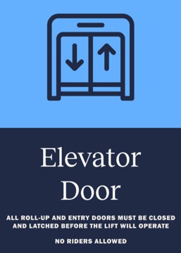 Picture of Elevator Door - 10X14