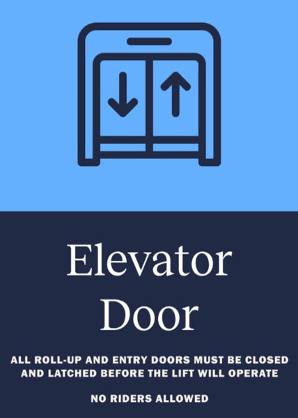 Picture of Elevator Door - 10X14
