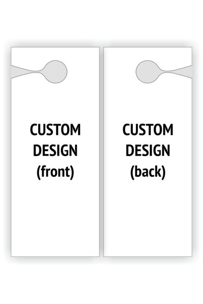 Picture of Custom Door Hanger - 11"x4.5"