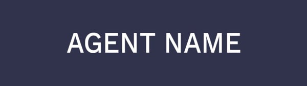 Picture of Agent Info Rider 6" x 24"