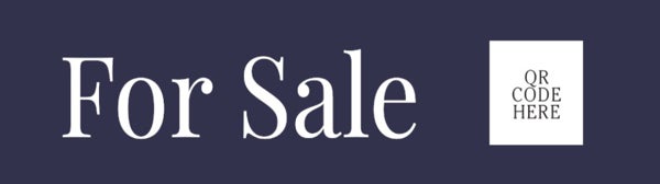 Picture of For Sale With QR Code