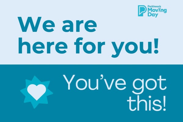 Picture of 36" x 24" Yard Sign - We are here for you! You've got this!