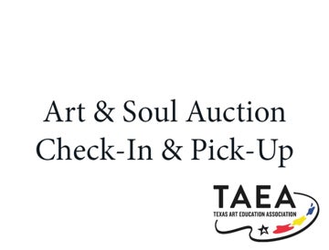 Picture of Art & Soul Auction Check-in & Pick-up