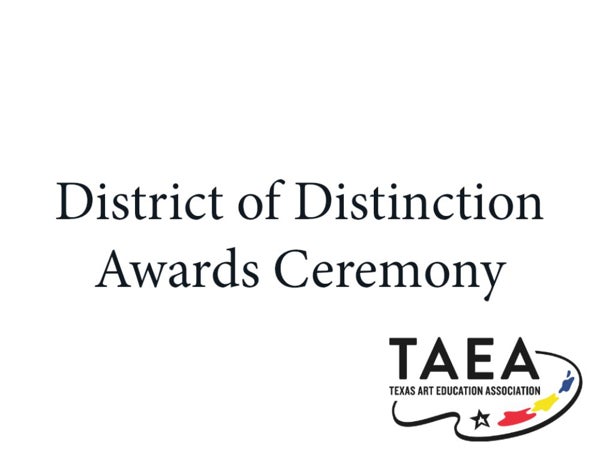 Picture of District of Distinction Awards Ceremony