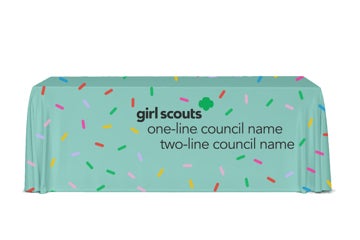 Picture of GS Custom Conefetti Table Throw  - Multiple Options