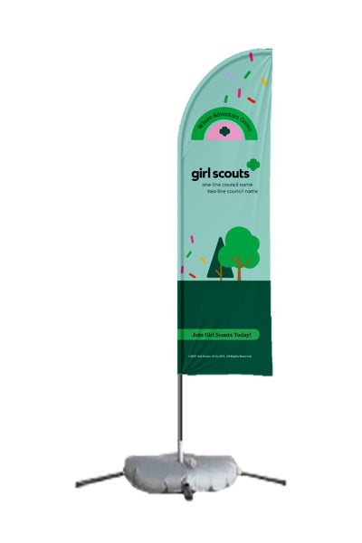 Picture of GS Straight Flag - 3 Sizes