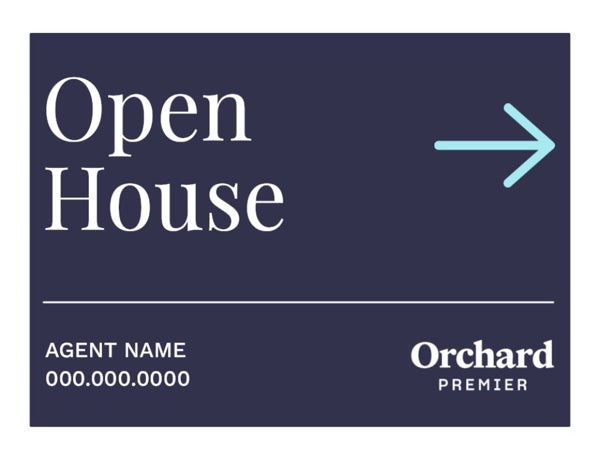 Picture of Open House Personalized 18" x 24"