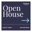 Picture of Open House Personalized 24" x 24"