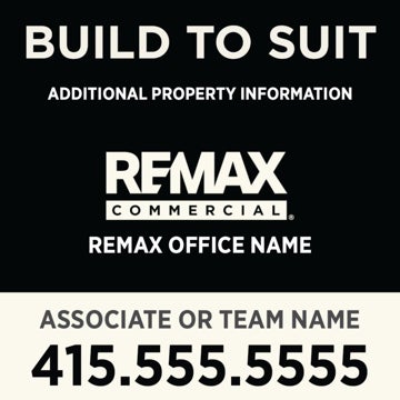 Picture of Square Block Design #1 Black + Cream - 24" x 24"