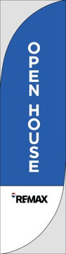 Picture of Blue Open House - 13' Feather Flag