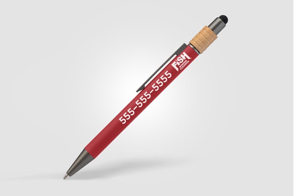 Picture of Aluminum Spinner Fidget Stylus Pen