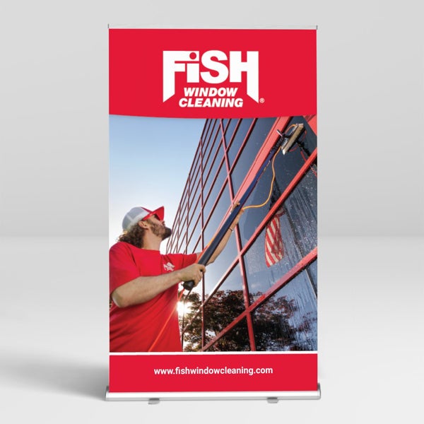 Picture of Tradeshow Retractable Banner - 81" x 47"